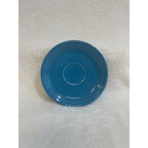 Homer Laughlin China Co Fiestaware Peacock Blue Saucer Only Round‎ Lead Free